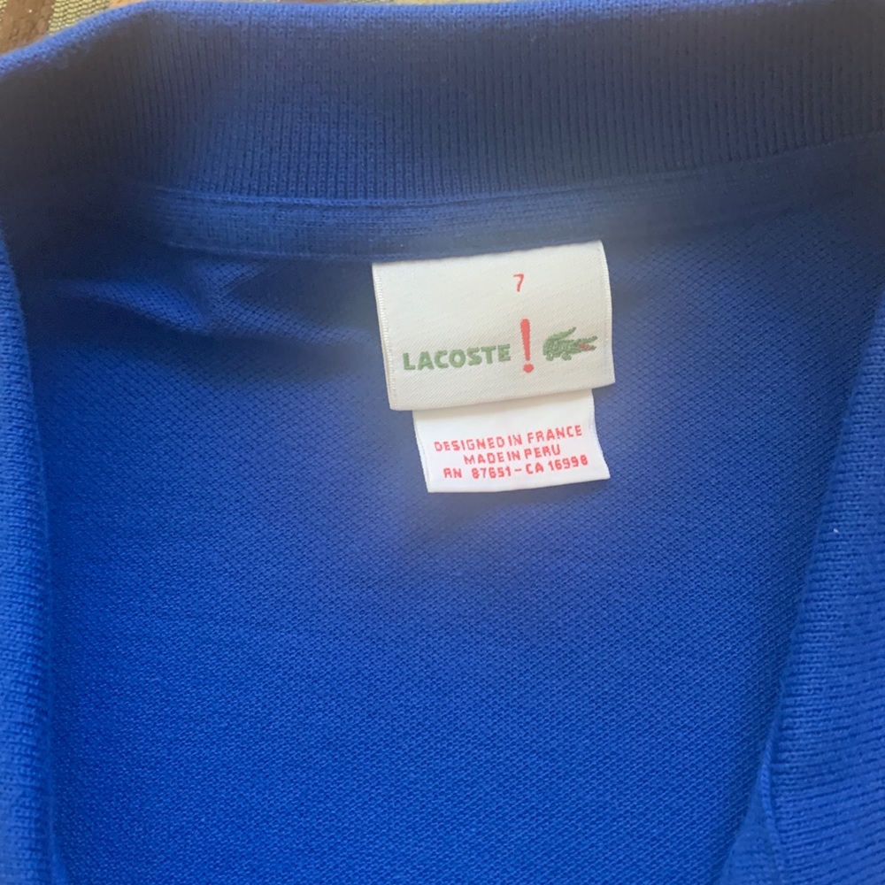 Lacoste Men’s Polo - New (Size 7) - Picture 4 of 6